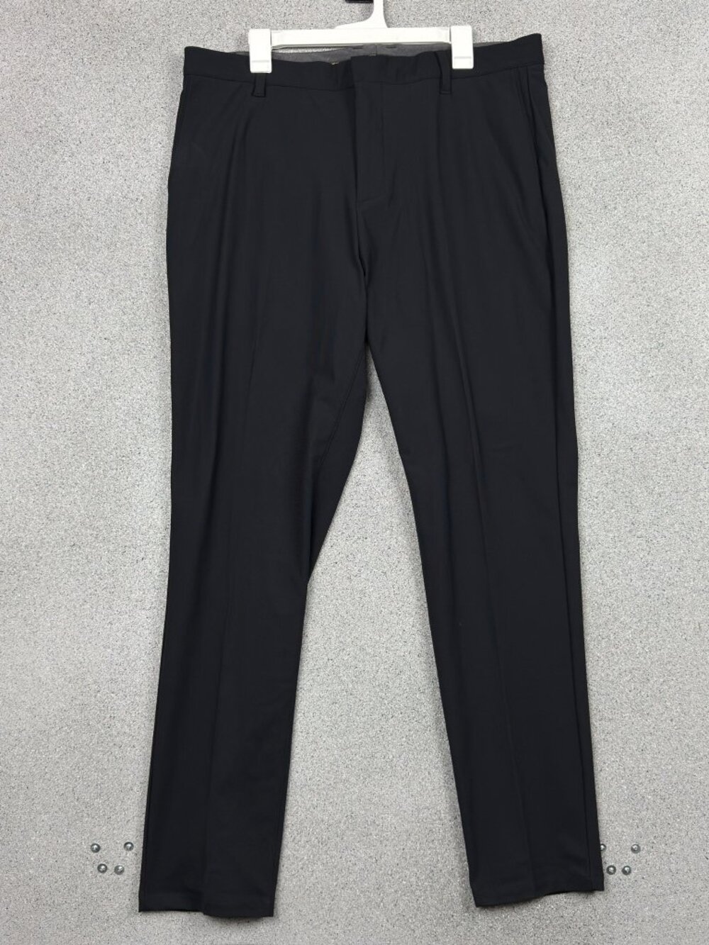 Rhone Commuter Pant Slim Men's Pants 38x33 Black Stretch Travel Office 102669